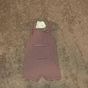 NWT Kate Quinn Knitted Overall Shortie